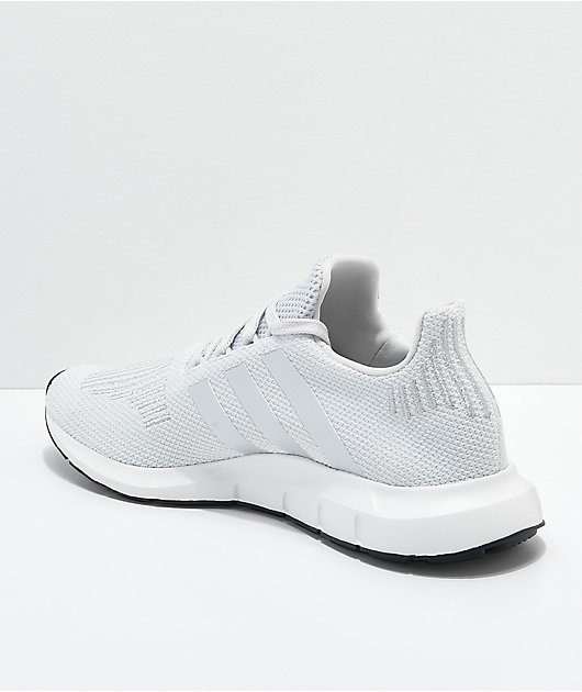 adidas Swift Run Grey \u0026 Silver Shoes 