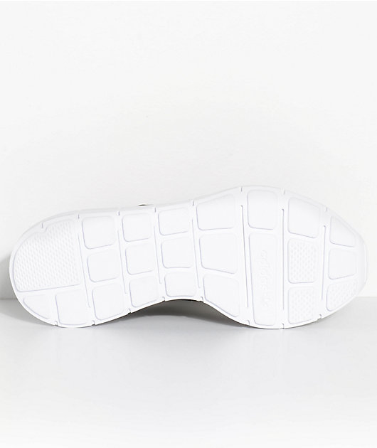 adidas swift run night cargo green & white shoes