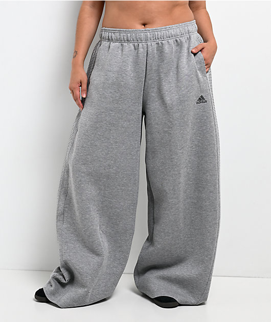 adidas Teamgeist Rhinestone Heather Grey Track Pants