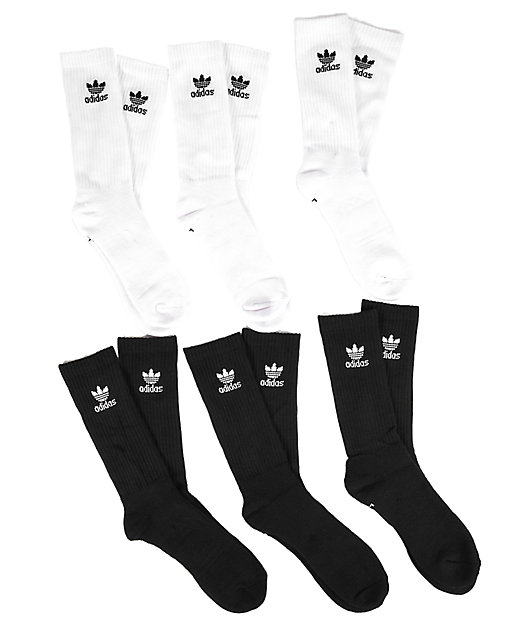 Adidas socks with sales logo on front