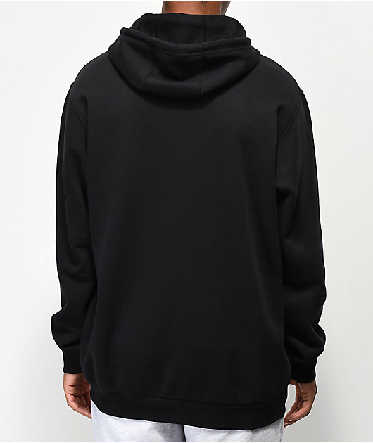 adidas trefoil blackbird black hoodie