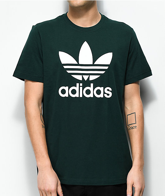 green adidas tee shirt
