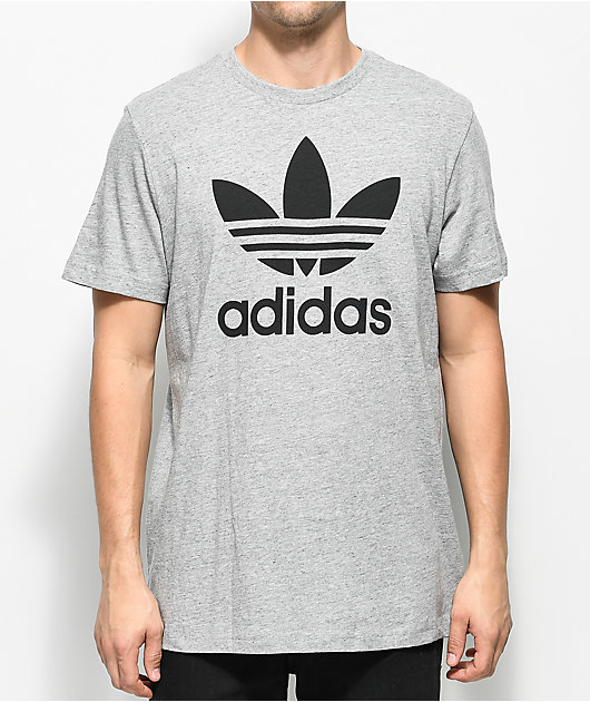 gray adidas shirt