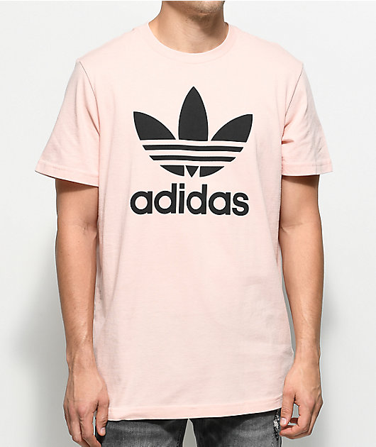 mens pink adidas top