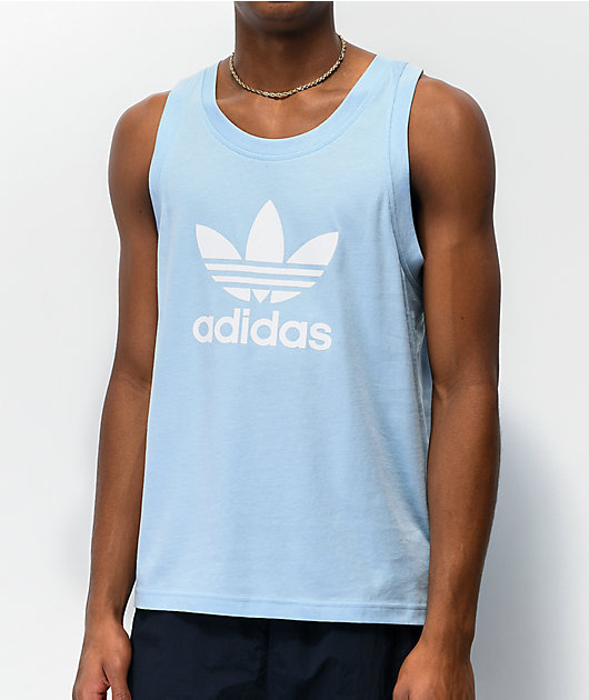 camiseta adidas azul claro