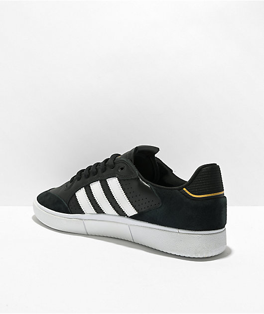 Adidas black clearance yellow gold shoes