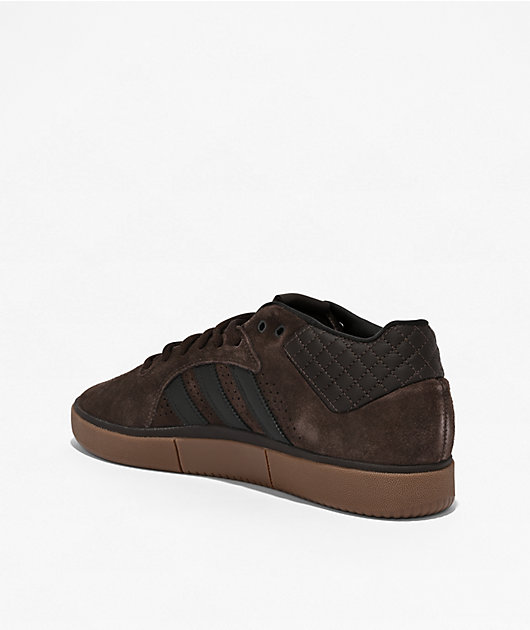 adidas gazelle silver green womens adidas Tyshawn II Shoes Aurora Coffee/White main image 1