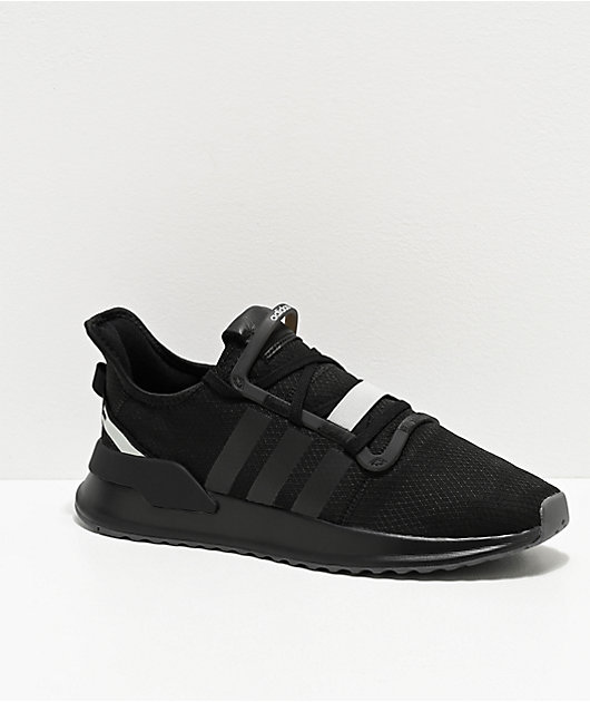 adidas black and silver shoes