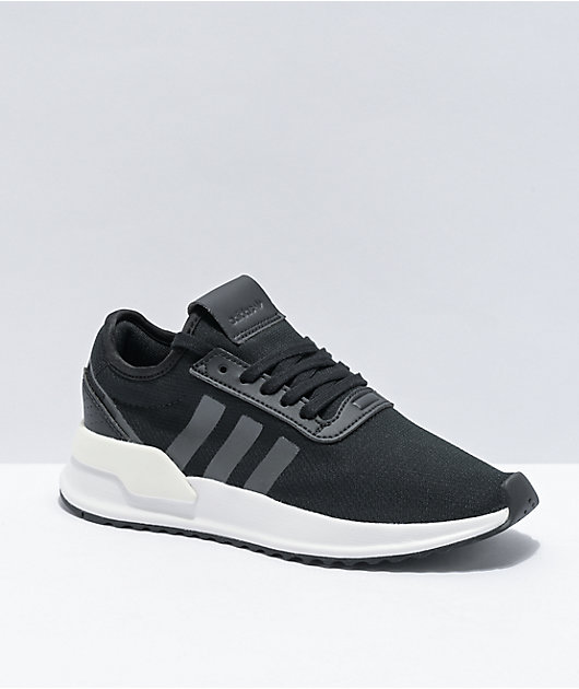 adidas negros y blancos