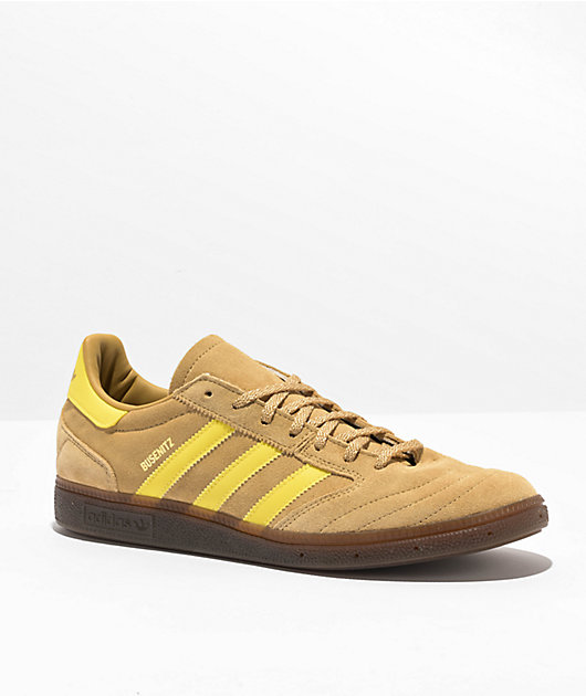adidas Vintage Busenitz Beige, Yellow, & Gum Shoes | Zumiez display picture 3