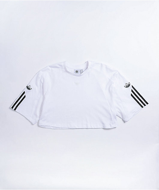 adidas white tee