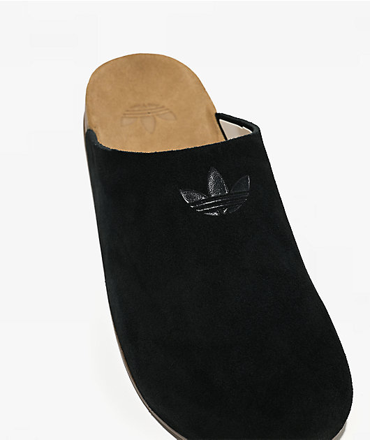 adidas Women's Adimule Black & Gum Mule Sandals