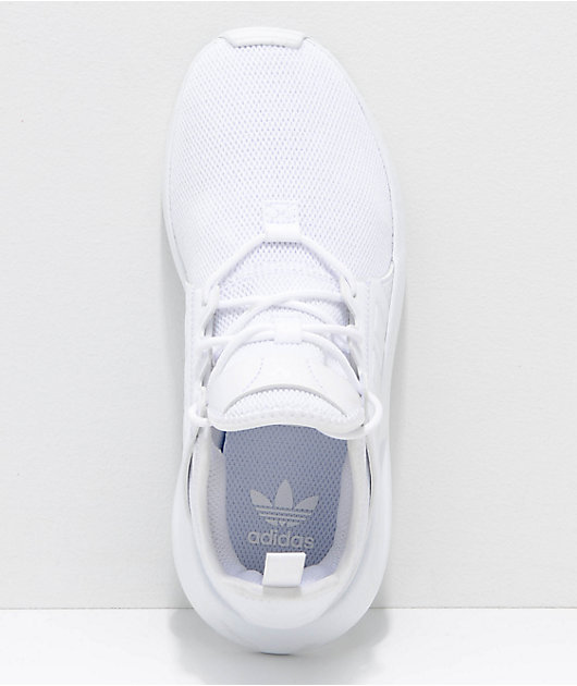 womens adidas all white shoes