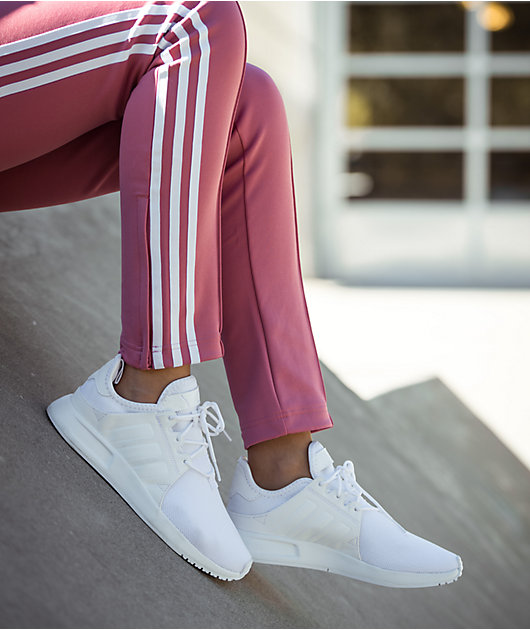 adidas xplorer all white shoes