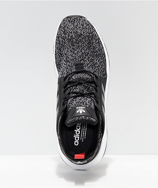 adidas xplorer grey black & white shoes