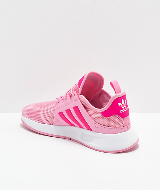 adidas xplorer pink & metallic shoes