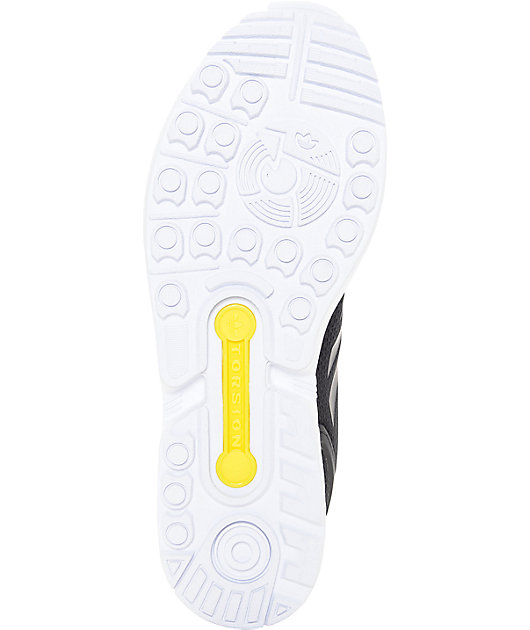 adidas zx flux blanco y negro