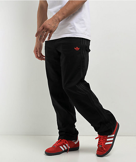 adidas x 100 Thieves Black Carpenter Pants | Zumiez
