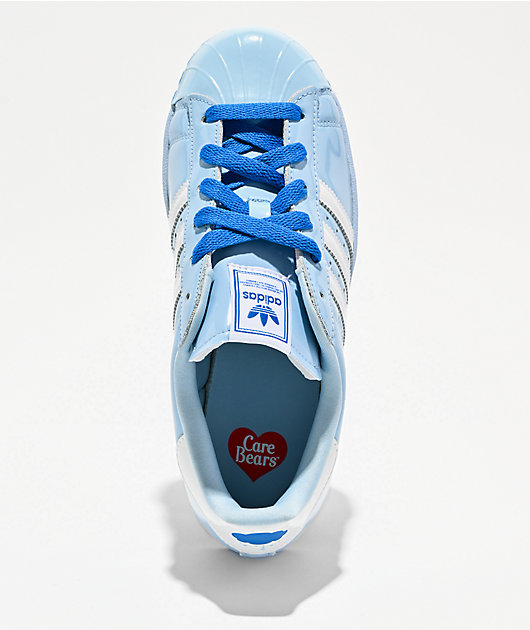 adidas x Care Bears Superstar II Blue & White Shoes