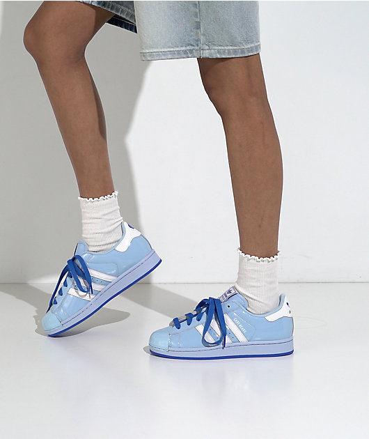 adidas x Care Bears Superstar II Blue & White Shoes video