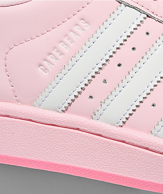 adidas x Care Bears Superstar II Pink & White Shoes
