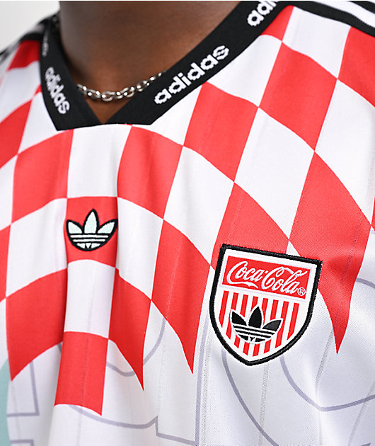 adidas x Coca-Cola White Soccer Jersey