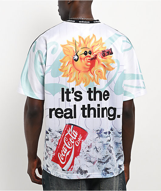 adidas x Coca-Cola White Soccer Jersey