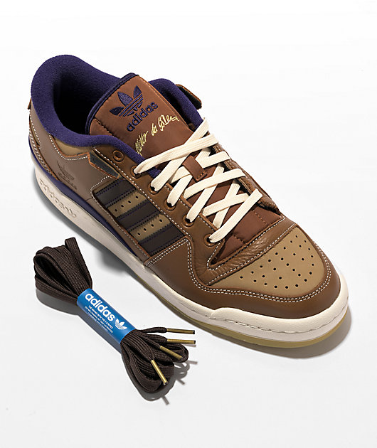 vorst vermogen Intact adidas x Heitor Da Silva Forum ADV Low Brown & Purple Skate Shoes