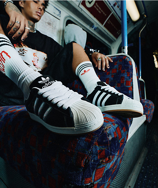 adidas x Korn Superstar Black Translucent Shoes