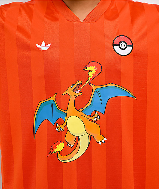 adidas x Pokémon Charizard Orange Jersey