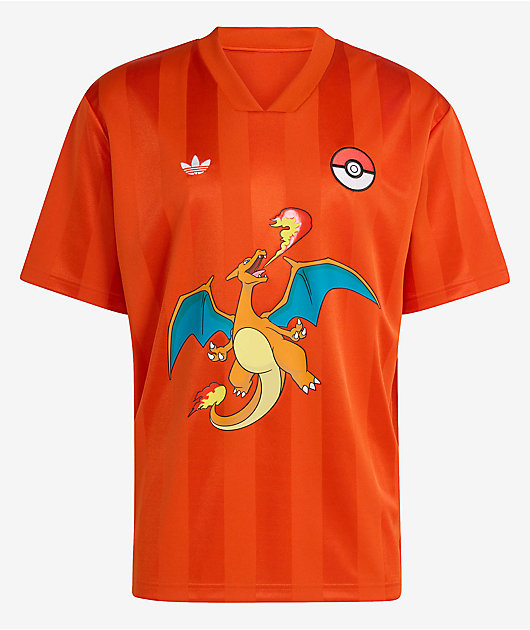 adidas x Pokémon Charizard Orange Jersey