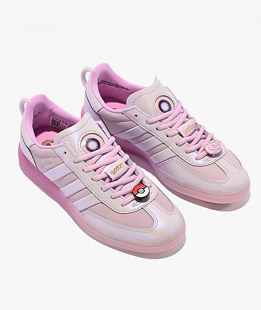 adidas x Pokémon Handball Spezial Mewtwo Pink Shoes
