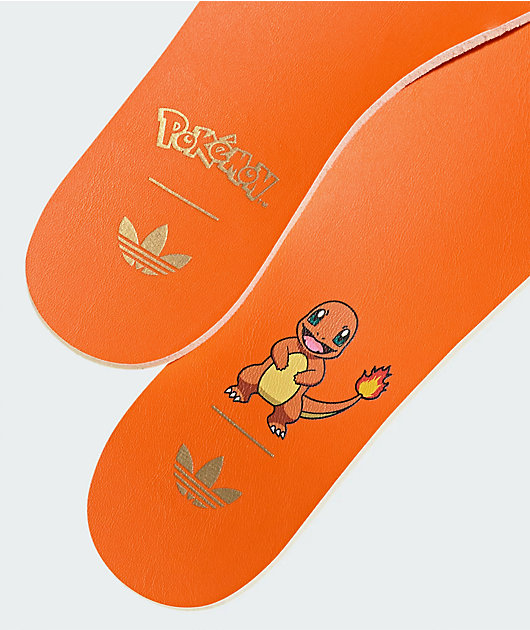 adidas x Pokémon Kids Superstar II Charmander White & Orange Shoes