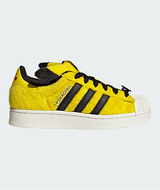 adidas x Pokémon Kids Superstar II Pikachu Yellow Shoes