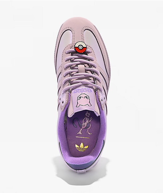 adidas x Pokémon Kids Samba OG Mewtwo Purple Shoes