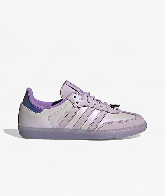 adidas x Pokémon Kids Samba OG Mewtwo Purple Shoes