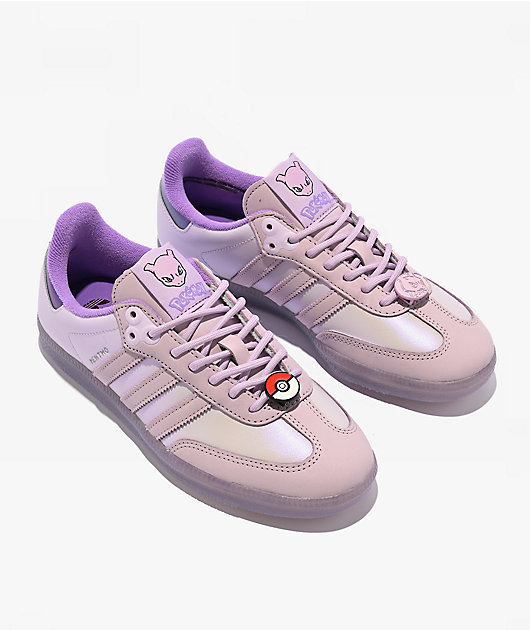 adidas x Pokémon Kids Samba OG Mewtwo Purple Shoes