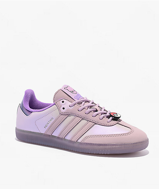 adidas x Pokémon Kids Samba OG Mewtwo Purple Shoes