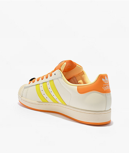 adidas x Pokémon Superstar II Charmander White & Orange Shoes