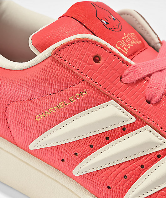 adidas x Pokémon Superstar II Charmeleon Orange & White Shoes