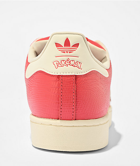 adidas x Pokémon Superstar II Charmeleon Orange & White Shoes