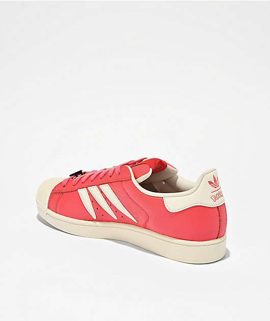adidas x Pokémon Superstar II Charmeleon Orange & White Shoes
