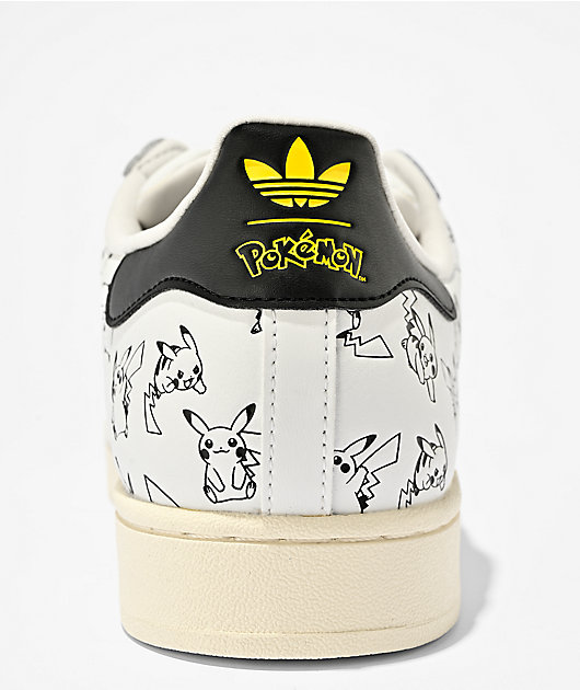 adidas x Pokémon Superstar II Pikachu Black & White Shoes
