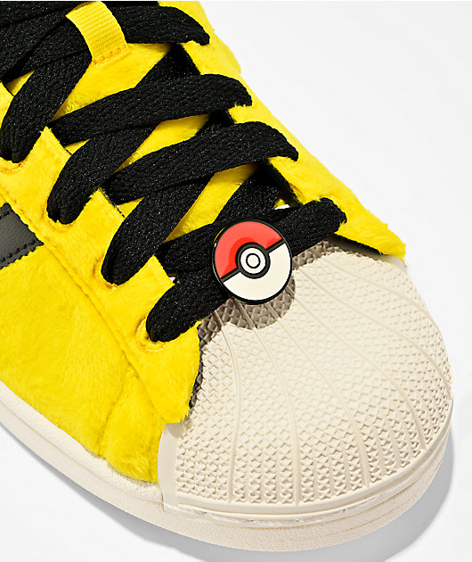adidas x Pokémon Superstar II Pikachu Yellow Shoes