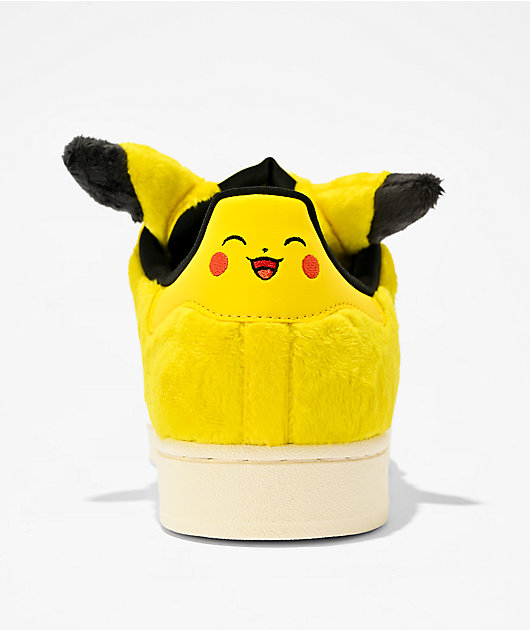 adidas x Pokémon Superstar II Pikachu Yellow Shoes