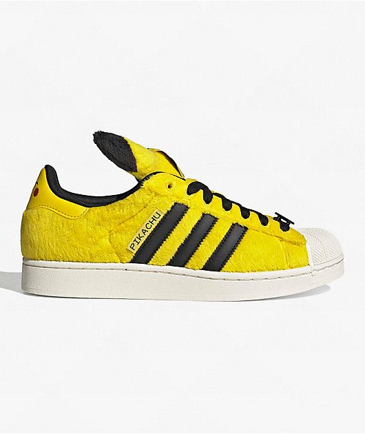 adidas x Pokémon Superstar II Pikachu Yellow Shoes