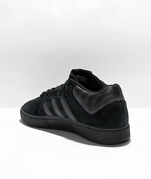 adidas x Spitfire Tyshawn Mid Black & Grey Skate Shoes | Zumiez