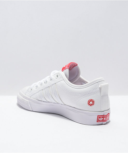 adidas x Star Wars Nizza White Shoes