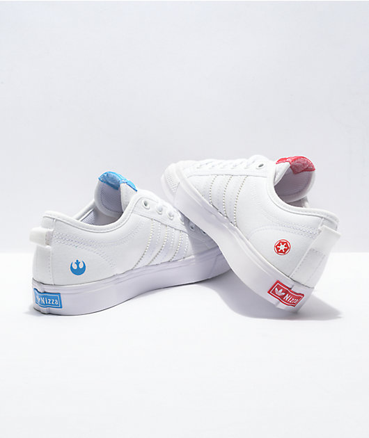 adidas x Star Wars Nizza White Shoes