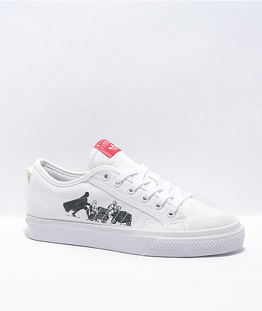 adidas x Star Wars Nizza White Shoes